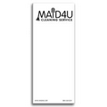 Paper Note Pad 3 1/2 x 8 1/2, 25 pages w/ magnet